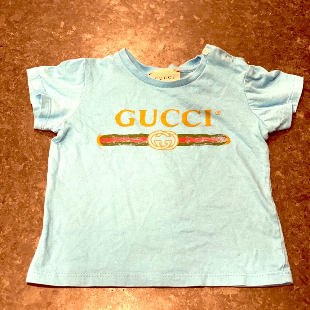Baby boys Gucci logo tshirt